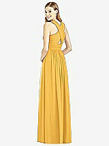 Rear View Thumbnail - NYC Yellow After Six Bridesmaid Dress 6752