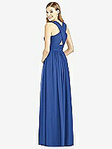 Rear View Thumbnail - Classic Blue After Six Bridesmaid Dress 6752