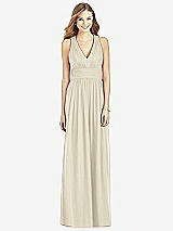 Front View Thumbnail - Champagne After Six Bridesmaid Dress 6752