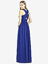 Rear View Thumbnail - Cobalt Blue After Six Bridesmaid Dress 6752