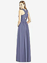 Rear View Thumbnail - French Blue After Six Bridesmaid Dress 6752