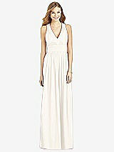 Front View Thumbnail - Ivory After Six Bridesmaid Dress 6752