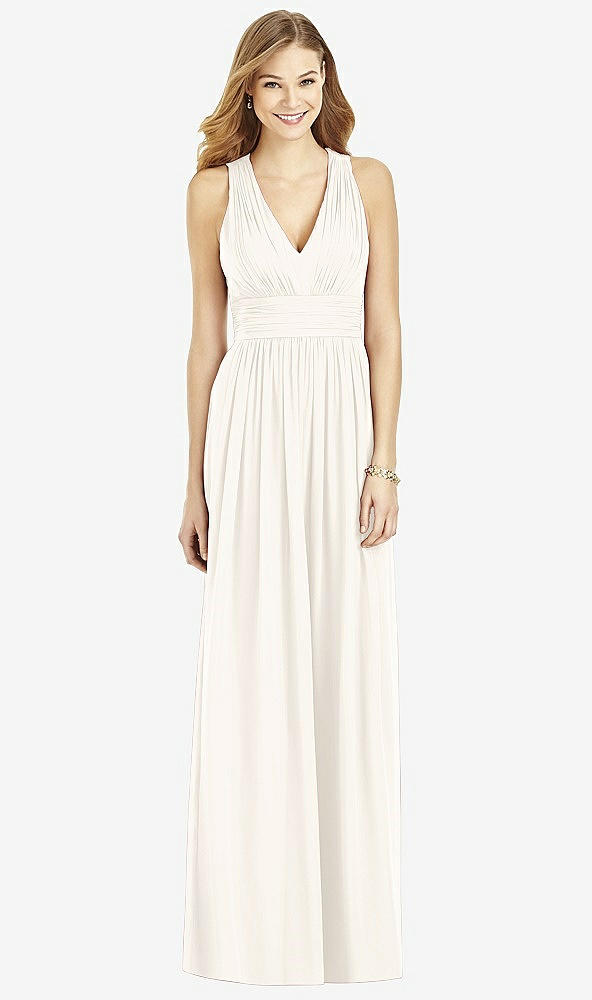 Front View - Ivory After Six Bridesmaid Dress 6752