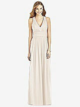Front View Thumbnail - Oat After Six Bridesmaid Dress 6752