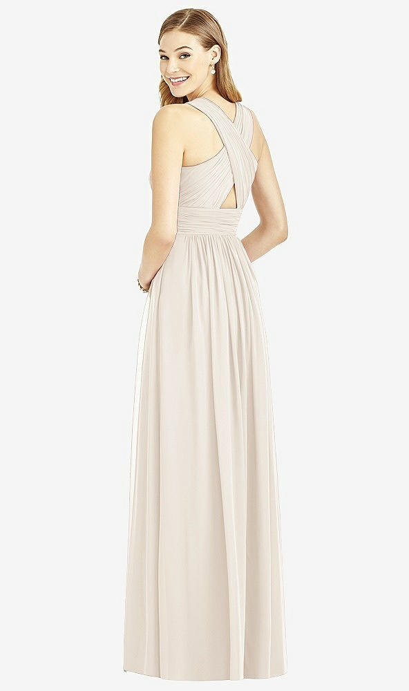 Back View - Oat After Six Bridesmaid Dress 6752