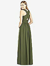 Rear View Thumbnail - Olive Green After Six Bridesmaid Dress 6752