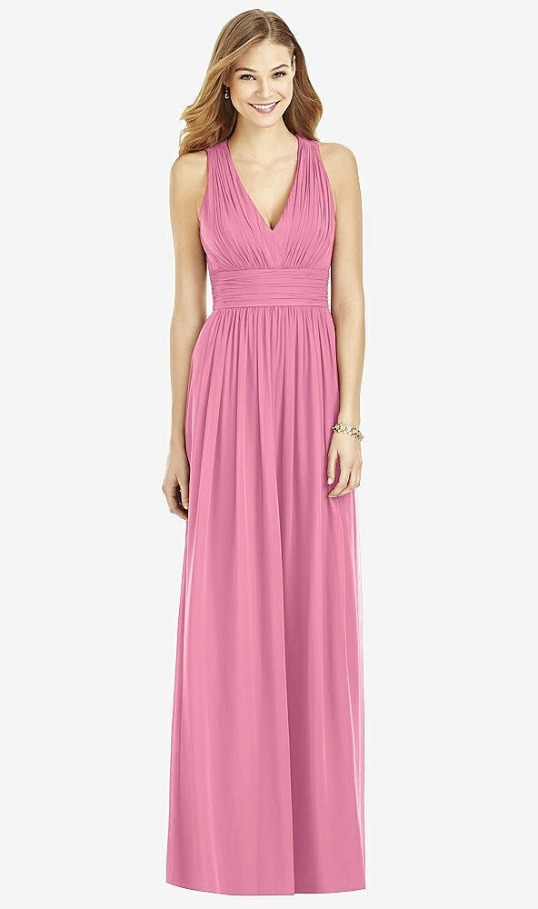 Front View - Orchid Pink After Six Bridesmaid Dress 6752