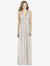 Front View Thumbnail - Oyster After Six Bridesmaid Dress 6752