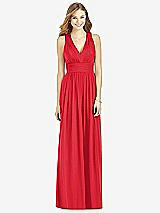 Front View Thumbnail - Parisian Red After Six Bridesmaid Dress 6752