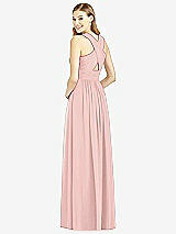 Rear View Thumbnail - Rose - PANTONE Rose Quartz After Six Bridesmaid Dress 6752