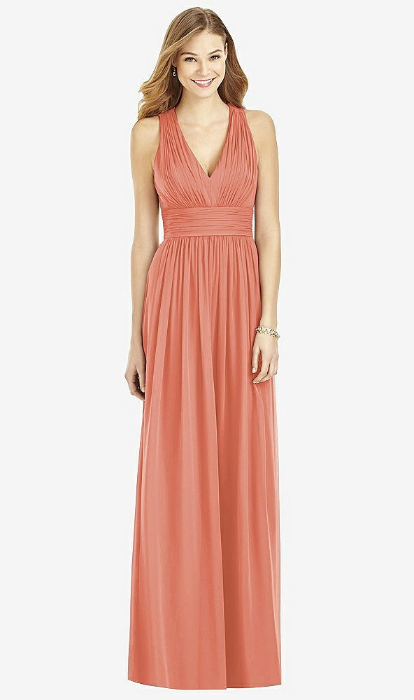 Front View - Terracotta Copper After Six Bridesmaid Dress 6752