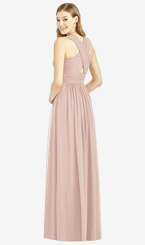 Back View - Toasted Sugar After Six Bridesmaid Dress 6752