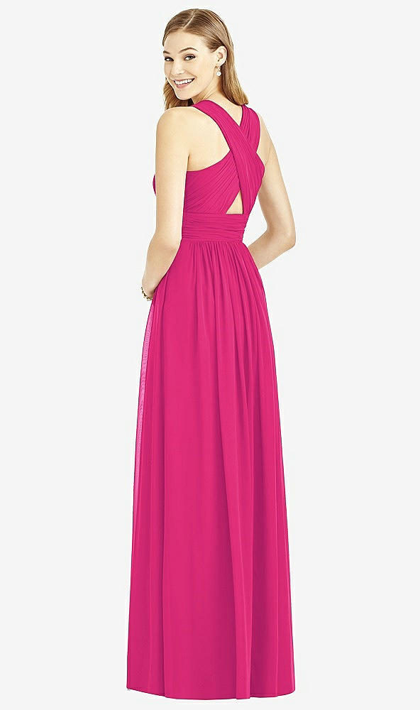 Back View - Think Pink After Six Bridesmaid Dress 6752