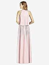 Rear View Thumbnail - Ballet Pink After Six Bridesmaid Dress 6753