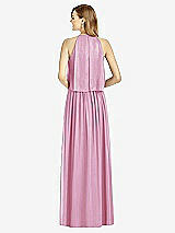 Rear View Thumbnail - Powder Pink After Six Bridesmaid Dress 6753