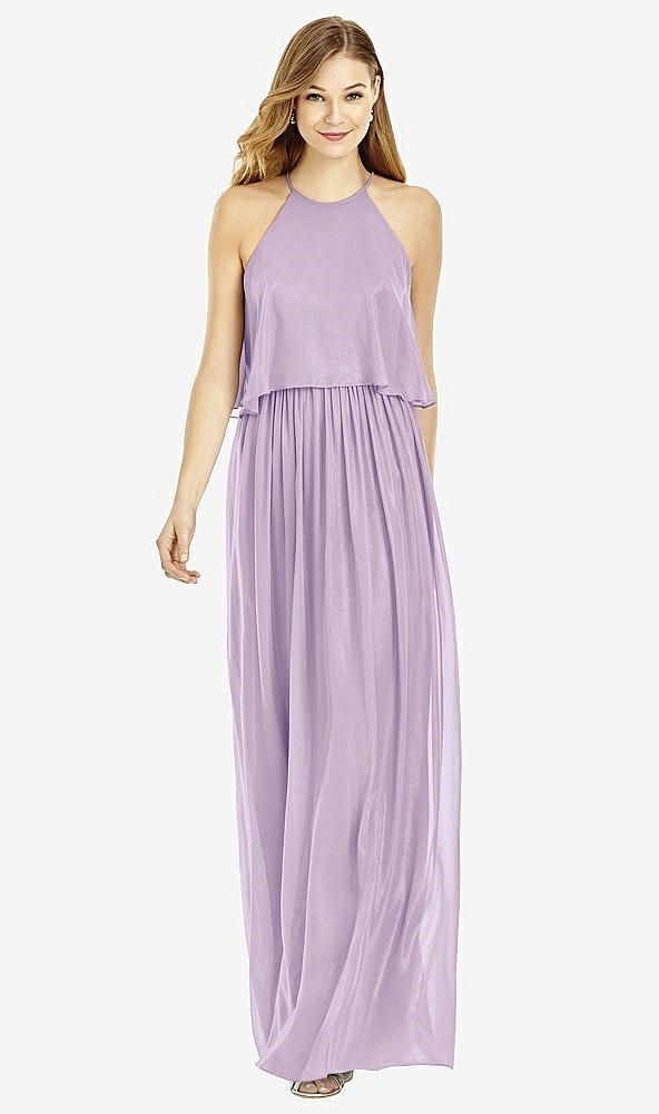 Front View - Pale Purple After Six Bridesmaid Dress 6753