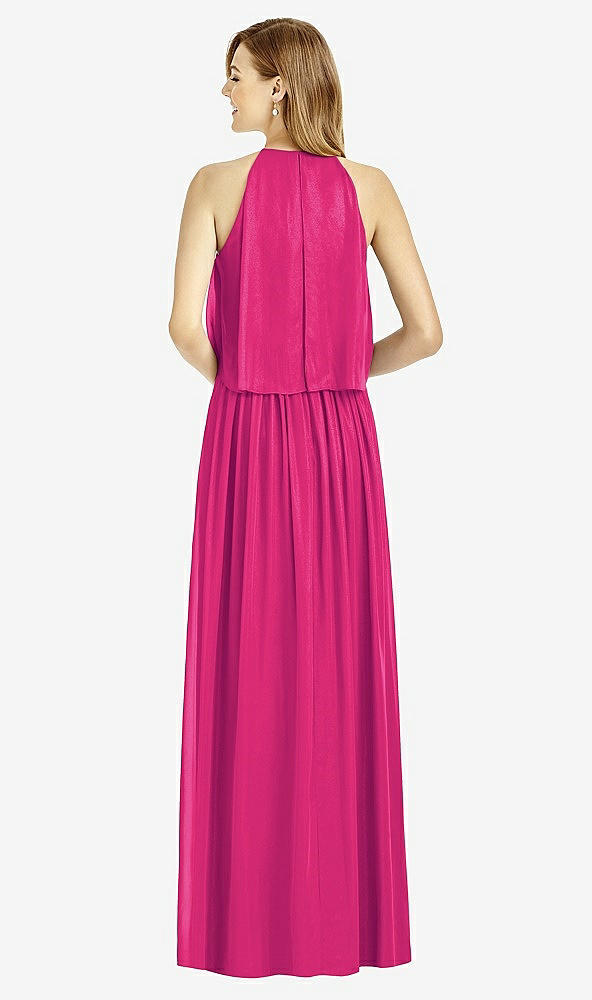 Back View - Think Pink After Six Bridesmaid Dress 6753