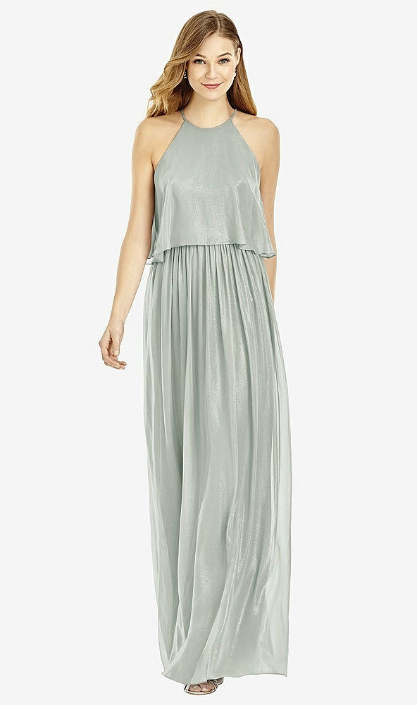 Front View - Willow Green After Six Bridesmaid Dress 6753