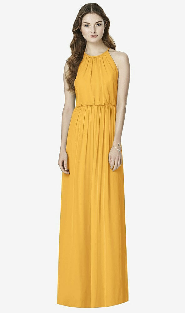Front View - NYC Yellow After Six Bridesmaid Dress 6754