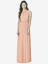Front View Thumbnail - Pale Peach After Six Bridesmaid Dress 6754