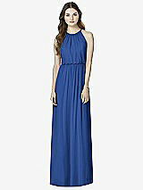 Front View Thumbnail - Classic Blue After Six Bridesmaid Dress 6754