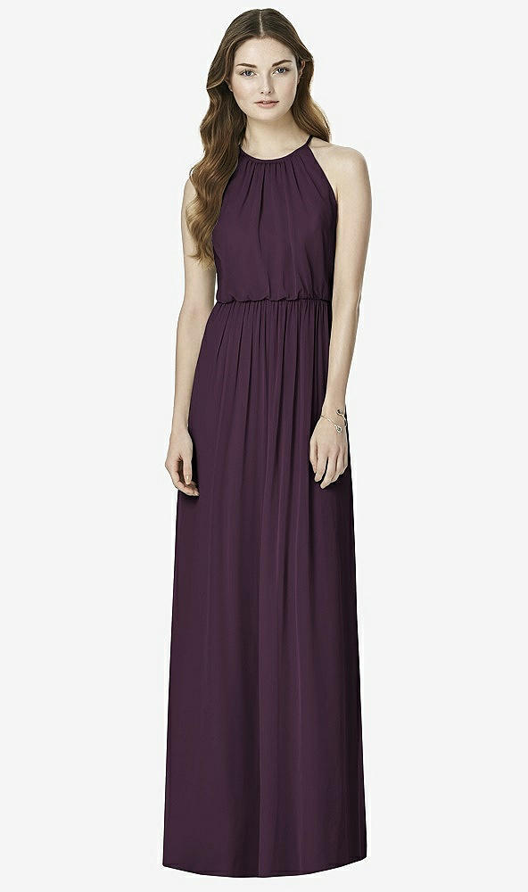 Front View - Aubergine After Six Bridesmaid Dress 6754