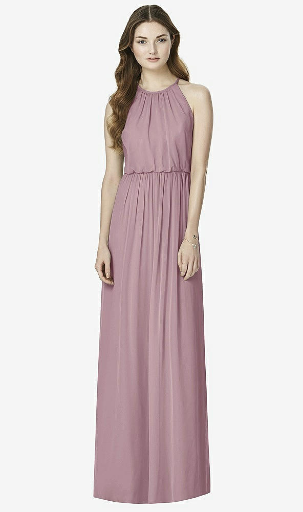 Front View - Dusty Rose After Six Bridesmaid Dress 6754