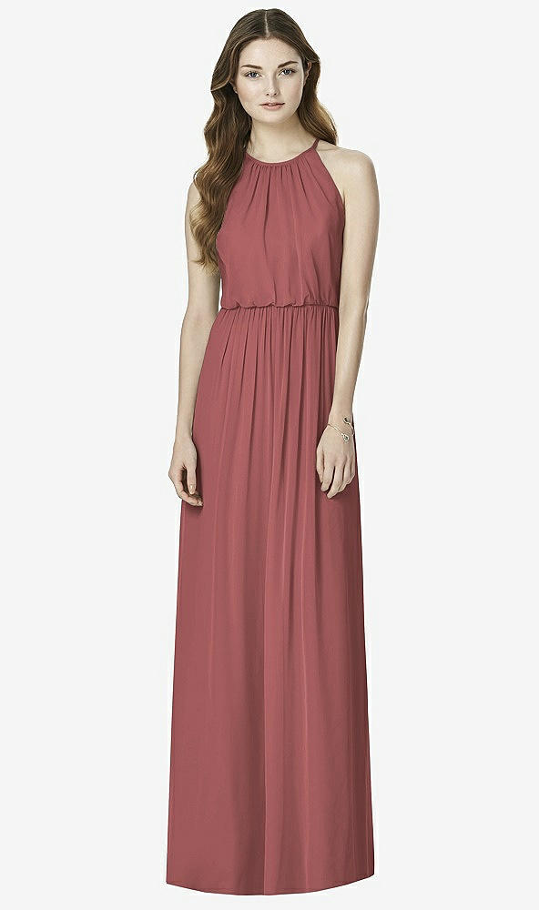 Front View - English Rose After Six Bridesmaid Dress 6754