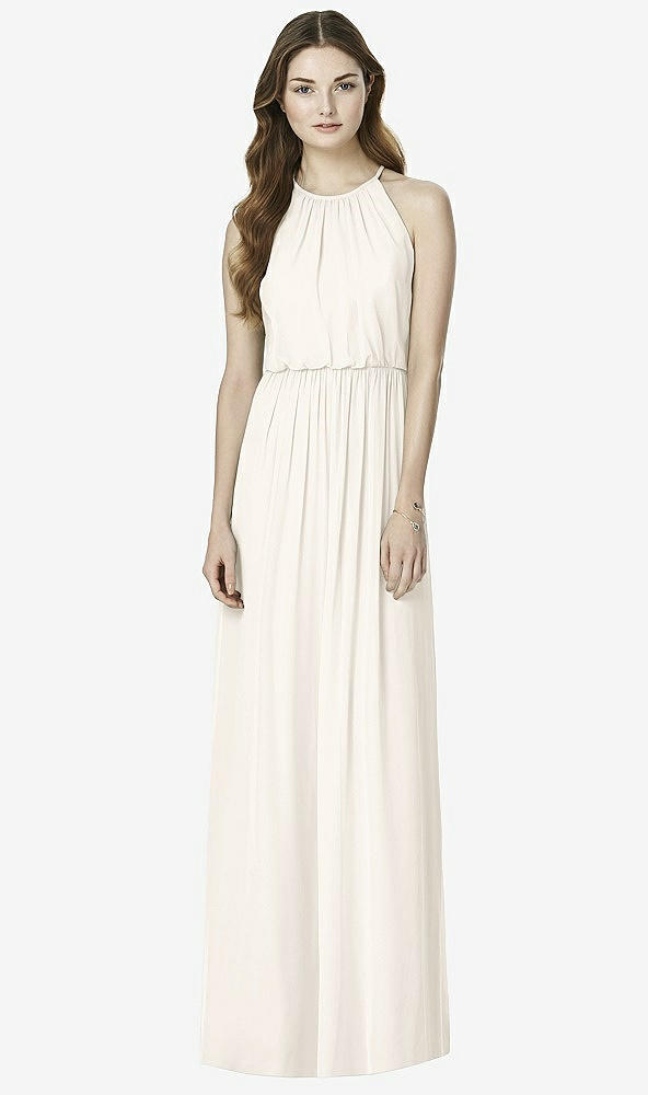 Front View - Ivory After Six Bridesmaid Dress 6754