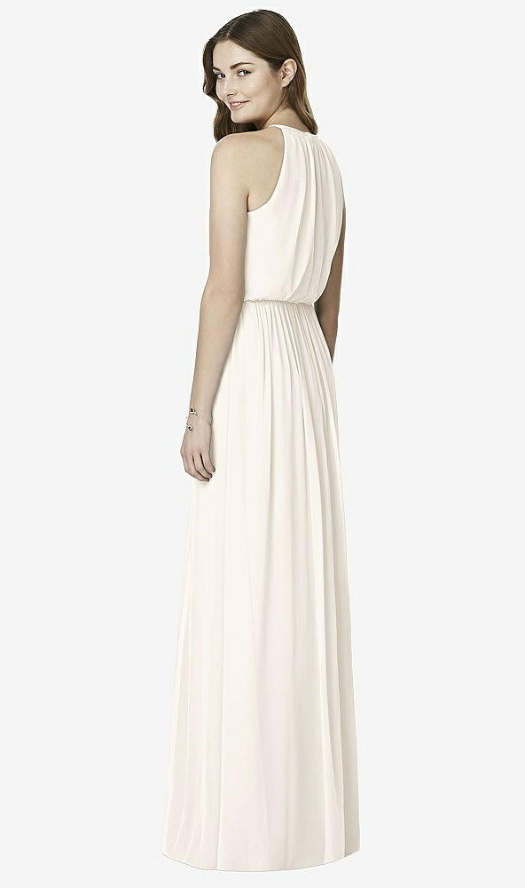 Back View - Ivory After Six Bridesmaid Dress 6754