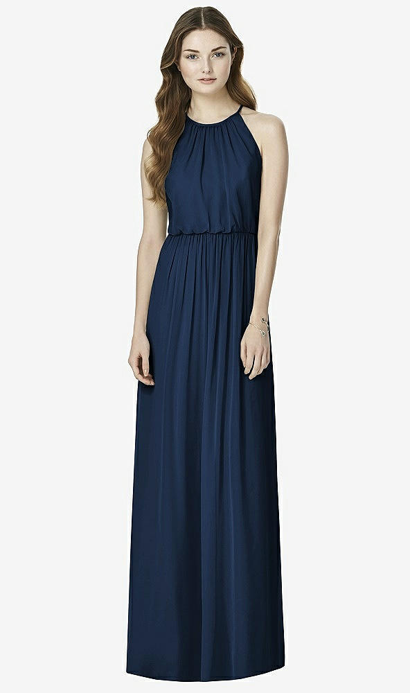 Front View - Midnight Navy After Six Bridesmaid Dress 6754