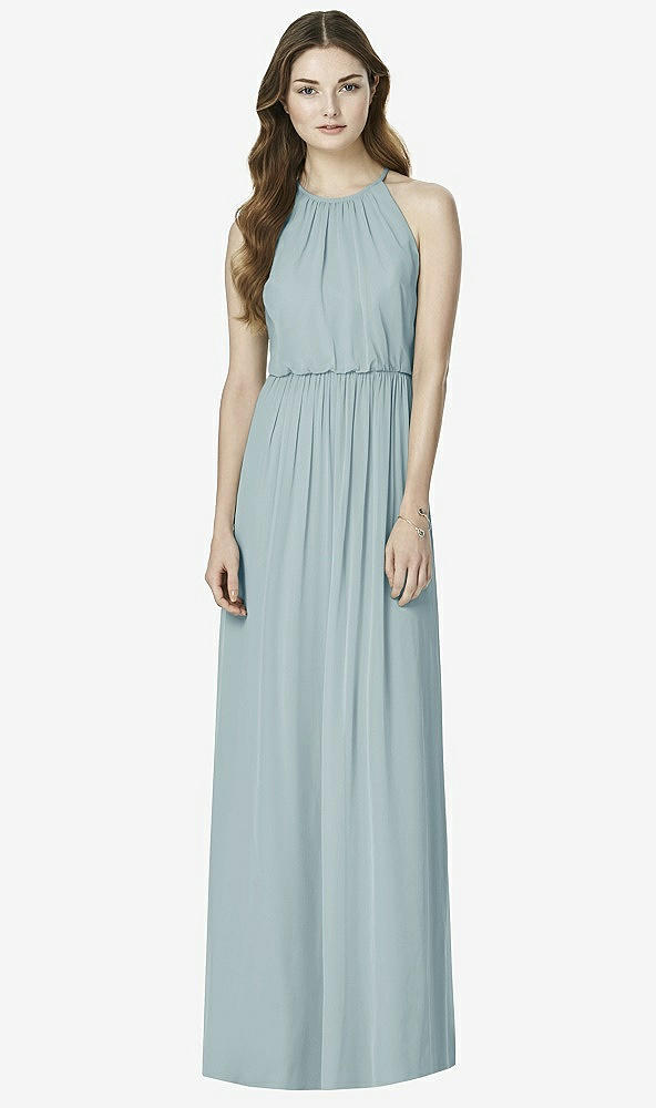 Front View - Morning Sky After Six Bridesmaid Dress 6754