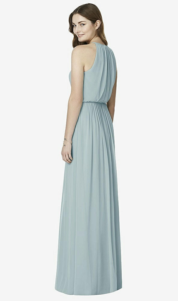 Back View - Morning Sky After Six Bridesmaid Dress 6754
