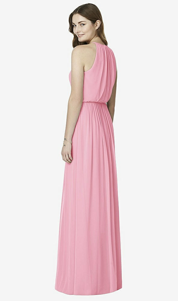 Back View - Peony Pink After Six Bridesmaid Dress 6754
