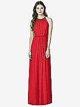 Front View Thumbnail - Parisian Red After Six Bridesmaid Dress 6754