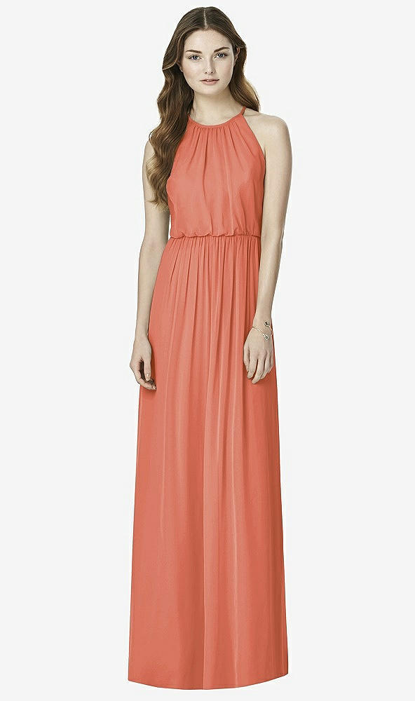 Front View - Terracotta Copper After Six Bridesmaid Dress 6754