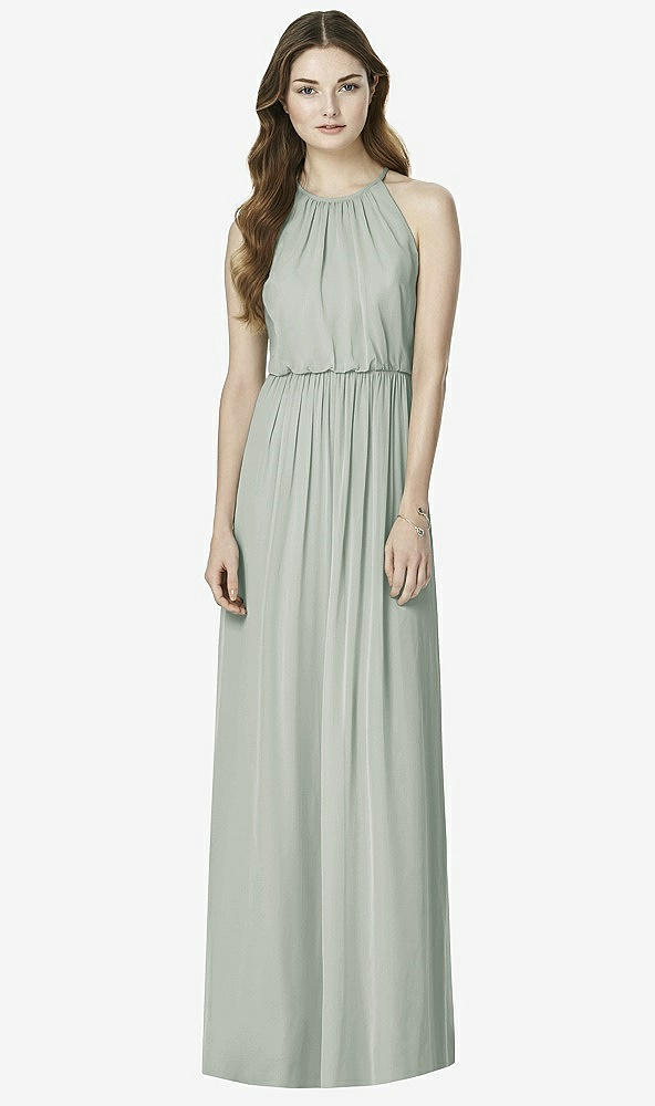 Front View - Willow Green After Six Bridesmaid Dress 6754