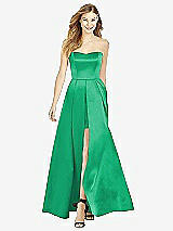 Front View Thumbnail - Pantone Emerald After Six Bridesmaid Dress 6755