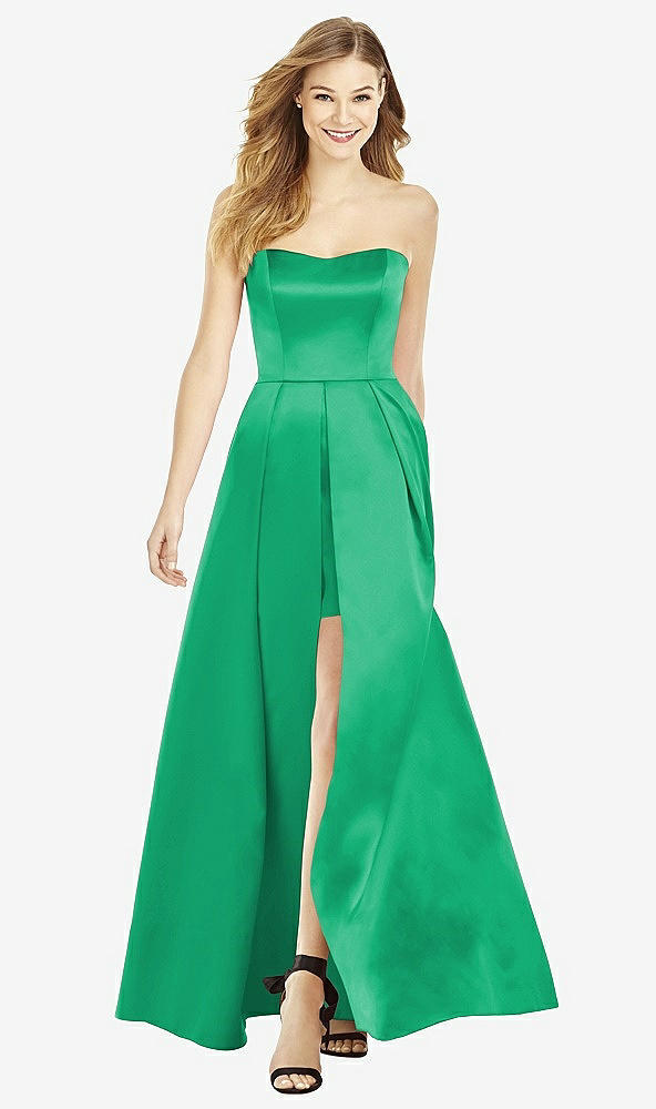Front View - Pantone Emerald After Six Bridesmaid Dress 6755