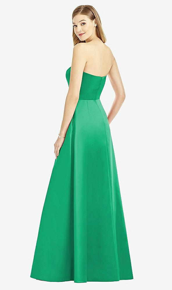 Back View - Pantone Emerald After Six Bridesmaid Dress 6755