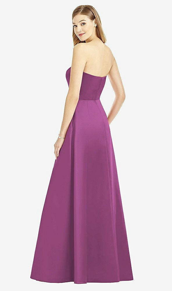 Back View - Radiant Orchid After Six Bridesmaid Dress 6755