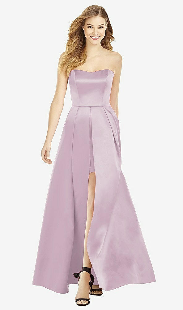 Front View - Suede Rose After Six Bridesmaid Dress 6755