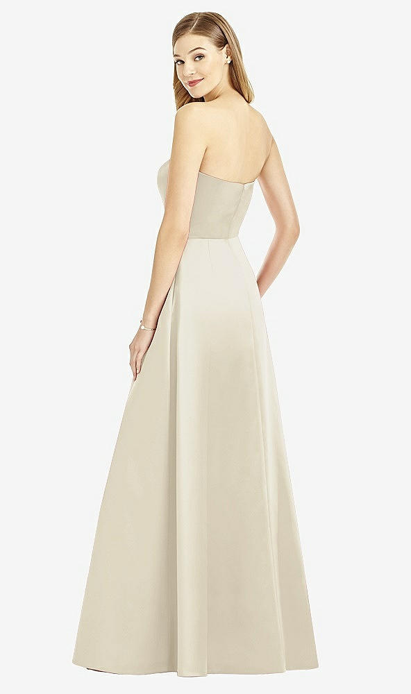 Back View - Champagne After Six Bridesmaid Dress 6755