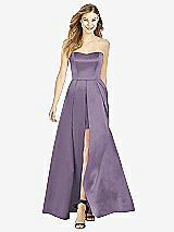 Front View Thumbnail - Lavender After Six Bridesmaid Dress 6755
