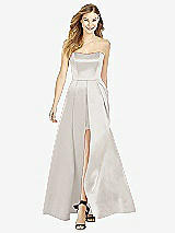 Front View Thumbnail - Oyster After Six Bridesmaid Dress 6755