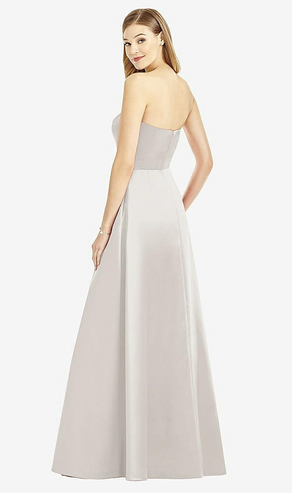Back View - Oyster After Six Bridesmaid Dress 6755