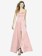 Front View Thumbnail - Rose - PANTONE Rose Quartz After Six Bridesmaid Dress 6755