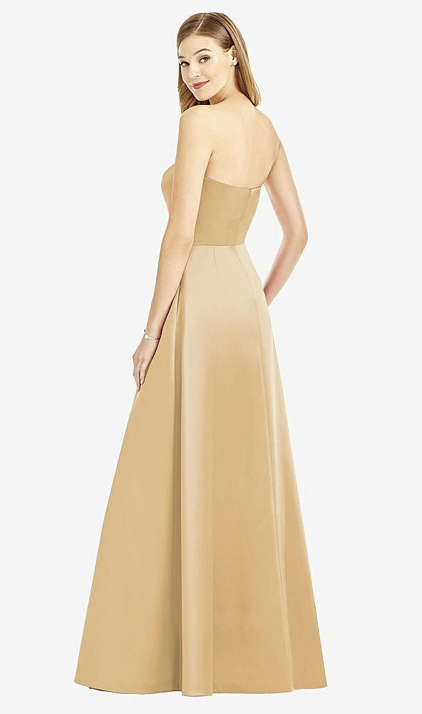 Back View - Venetian Gold After Six Bridesmaid Dress 6755