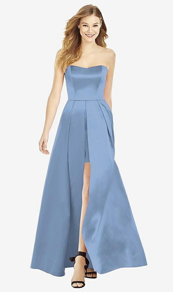 Front View - Windsor Blue After Six Bridesmaid Dress 6755