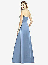 Rear View Thumbnail - Windsor Blue After Six Bridesmaid Dress 6755